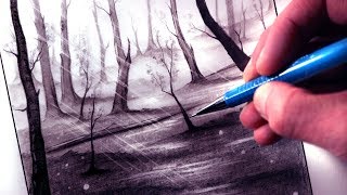 How to Draw a Forest [upl. by Norby]