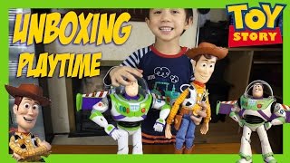 Woody and Buzz Unboxing amp Playtime funtime [upl. by Grimaldi]