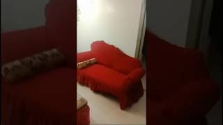 Delivered Red Maroon DivanampSofa Cover।।ডিভানampসোফা কভার।। [upl. by Llenrub]