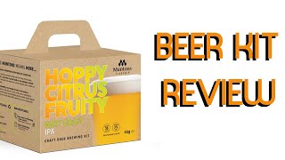 Muntons West Coast IPA  Beer Kit Review [upl. by Alvy]