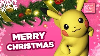 Last Christmas Pikachu Pokemon Video Postcard 2016  Happy ToYou Tribute George Michael [upl. by Elocon]