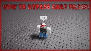 🔥 How to bypass the Roblox Chat Filter  Script🔥 [upl. by Ardnik56]