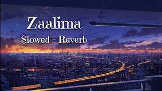 Zaalima  Slowed amp Reverb [upl. by Aube]