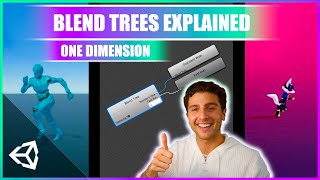 How to Animate Characters in Unity 3D  Blend Trees Explained One Dimensional [upl. by Bohs307]