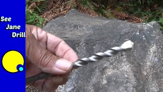 How to Drill a Hole in Stone and Attach Fasteners Like Screws [upl. by Wareing]