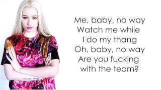 Iggy Azalea  Team lyrics [upl. by Mansur]