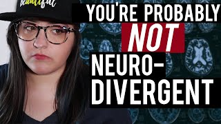 Why Youre Probably NOT Neurodivergent  Revisiting Neurodiversity [upl. by Fitalludba73]