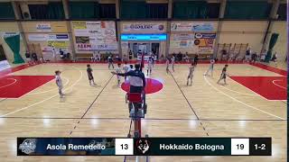 Pallavolo AsolaRemedello vs Hokkaido Bologna [upl. by Xela]