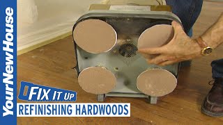 Floor Sanding Mistakes Refinishing Hardwoods  Fix It Up [upl. by Reklaw182]