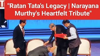 Ratan Tatas Demise The End of an Era in Indian Industry  NR Narayana Murthys Tribute [upl. by Adnorrahs]