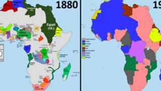 El reparto colonial de África siglo XIX1914 [upl. by Putnem354]