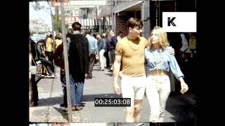 Late 1960s Haight Ashbury Hippie Community San Francisco HD [upl. by Enineg]