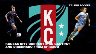 Kansas City Current Sign Morgan Gautrat and Vanessa DiBernado Away From The Red Stars [upl. by Atinahs]