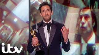 Adrien Brody wins Best Actor  Oscars 2025 [upl. by Larrisa]