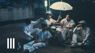 ฝนตกไหม  Three Man Down Lyric Video [upl. by Dnomyar]