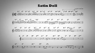 Satin doll  Play along  C instruments [upl. by Ynaffit]