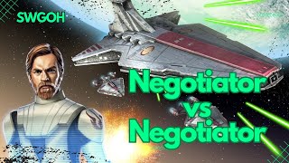 Negotiator vs Negotiator Counter  SWGOH [upl. by Virgina]