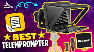 Best Teleprompter and Teleprompter app for Youtube  Neewer X12 amp Prompt Smart Pro App  iPad [upl. by Nuhs379]