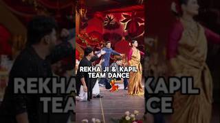 Rekha ji dance with Kapil team on thegreatindiankapilshow kapilsharma rekha bollywood tgiks [upl. by Bettzel12]