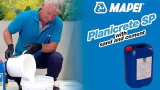 MAPEI  How to apply Planicrete SP [upl. by Selina]