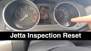 2017 Volkswagen Jetta Resetting Inspection Due Message How to [upl. by Adnawt]