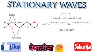 Stationary wave  Standing wave  Grade 12 physics  Easy learning  Nepali tutor [upl. by Rumpf]