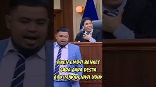 RIGEN NGOMONG SERIUS DESTA MALAH ASIK MAKAN NASI UDUK desta vindes rigen [upl. by Norraa]