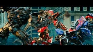 Transformers dark of the moon Optimus prime vs Sentinel prime vs Megatron 1080pHD VO [upl. by Dachy993]