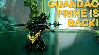 Warframe Guandao Prime Build 2023 2 forma BEST GUANDAO BUILDS [upl. by Blau]