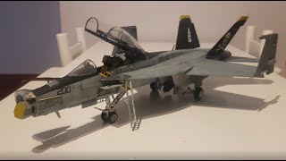 Trumpeter 132 FA18F Superhornet Build [upl. by Einahteb]