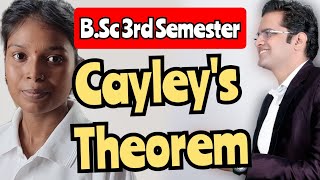 Cayleys theorembedkdian math bsc3rdsemester [upl. by Areht]