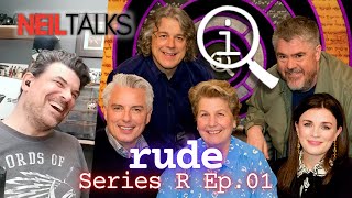 A Canadian watches QI  Reaction QI XL Series R Ep01  Rude chopsticks and loud birds [upl. by Oicnedurp272]