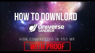 How to download universal sandbox2 high compressed in just 550 MBwith game play proof [upl. by Ancalin]