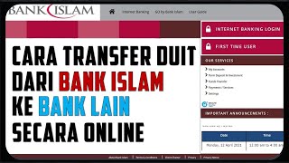 Cara Transfer Bank Islam ke Bank Lain [upl. by Ydnelg]