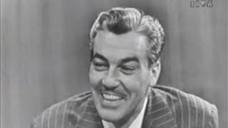 Whats My Line  Cesar Romero Dec 14 1952 [upl. by Retsbew]