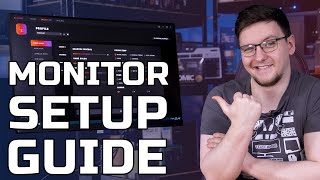 Gaming Monitor Setup Guide [upl. by Ellerey190]