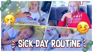 SICK DAY ERKÄLTUNGS ROUTINE MAVIELENDER 10  MaVie Noelle Family Vlogmas [upl. by Nivak]