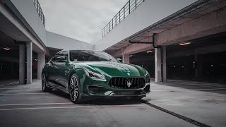 Maserati Quattroporte Trofeo  4K cinematic  Pure sound [upl. by Ulita]