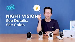 Reolink Night Vision Cameras Infrared Starlight Spotlight Explained  You Ask We Answer [upl. by Hills]