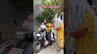 DOMINIQUE SAMPE NANGIS KETAKUTAN DIKEJAR HANTU NENEK😱😱 viralvideo viraltiktok tranding [upl. by Fasto]