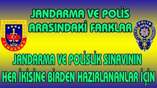 JANDARMA VE POLİS ARASINDAKİ FARKLAR [upl. by Beauregard]