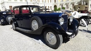 1934 Delage Landaulet LM D8  Exterior and Interior  Retro Classics meets Barock Ludwigsburg 2017 [upl. by Neill]