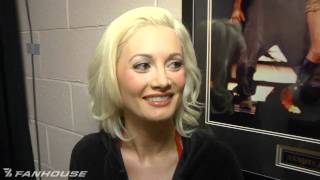 UFC 125 Octagon Girl Holly Madison Refuses to Comment on Hefners Engagement [upl. by Jaynes]