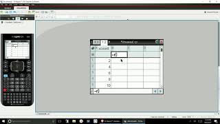 How to use tables in the TI Nspire [upl. by Milah400]