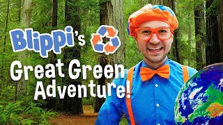 Blippi Great Green Adventure Movie  Educational Videos For Kids [upl. by Vizza]