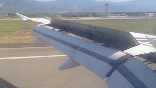 Landing at Lamezia Terme A320 Alitalia [upl. by Nilat]