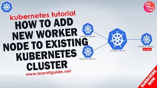 How to Add New Worker Nodes to Existing Kubernetes Cluster [upl. by Nonahs510]