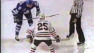 NHL 1993 01 17 Toronto Maple Leafs at Chicago Blackhawks [upl. by Marijo]