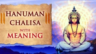 Hanuman Chalisa with Meaning  Jai Hanuman Gyan Gun Sagar  Shemaroo Bhakti [upl. by Denbrook]