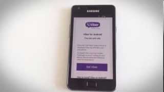 Installing Viber on Android [upl. by Purity]